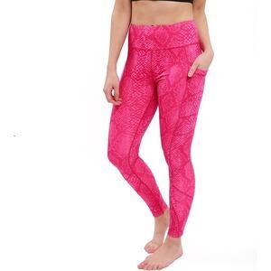 FITKICKS CROSSOVERS Active Lifestyle Leggings - Hot Pink / XL